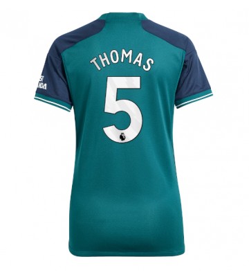 Arsenal Thomas Partey #5 Tredje trøje Dame 2023-24 Kort ærmer